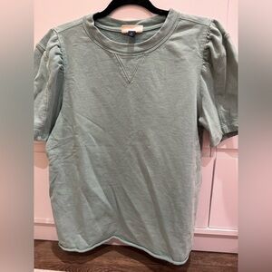 Universal Thread Sage Green Crew Neck Top